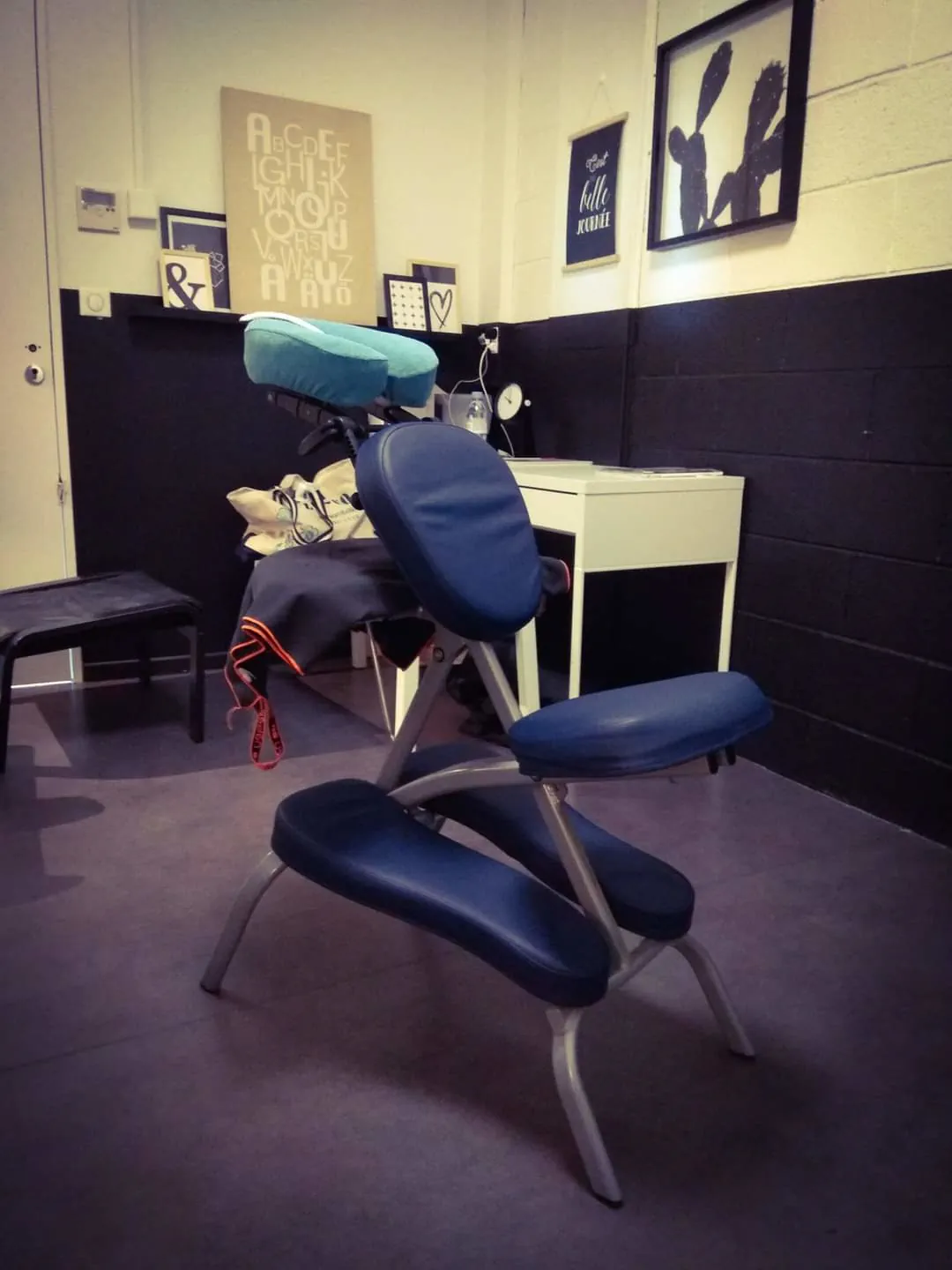Chaise pour massage assis