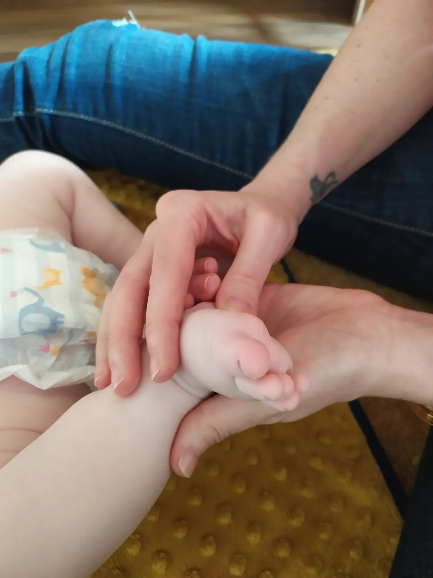 Massage bébé